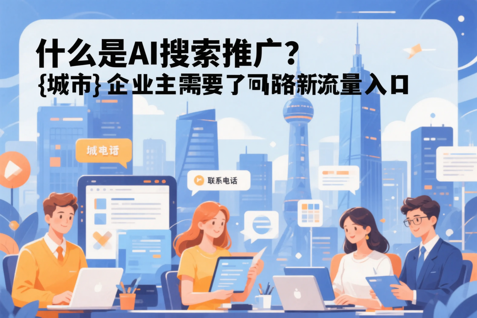 什么是AI搜索推广?宜昌企业主需要了解的新流量入口