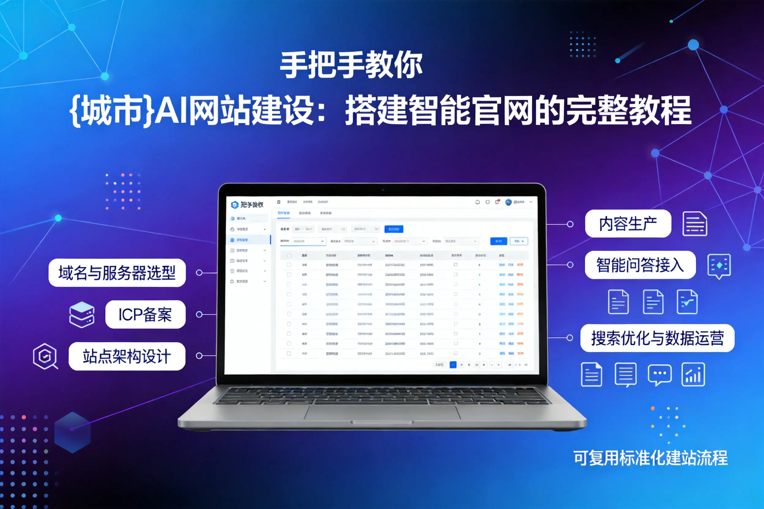 手把手教你宜昌AI网站建设:搭建智能官网的完整教程