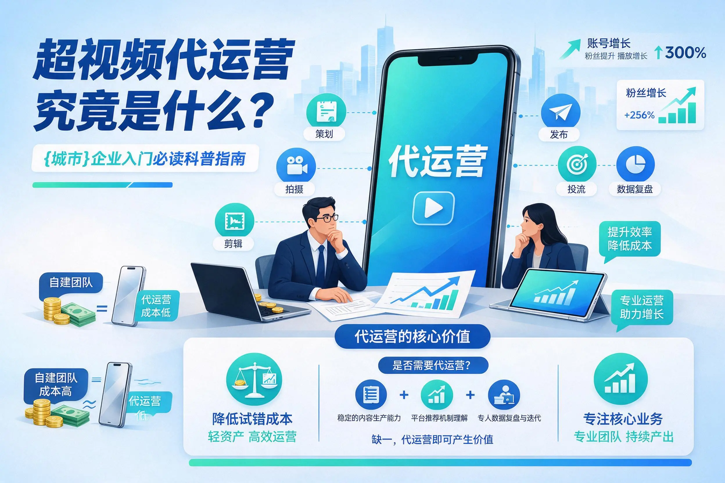 短视频代运营究竟是什么?宜昌企业入门必读科普指南